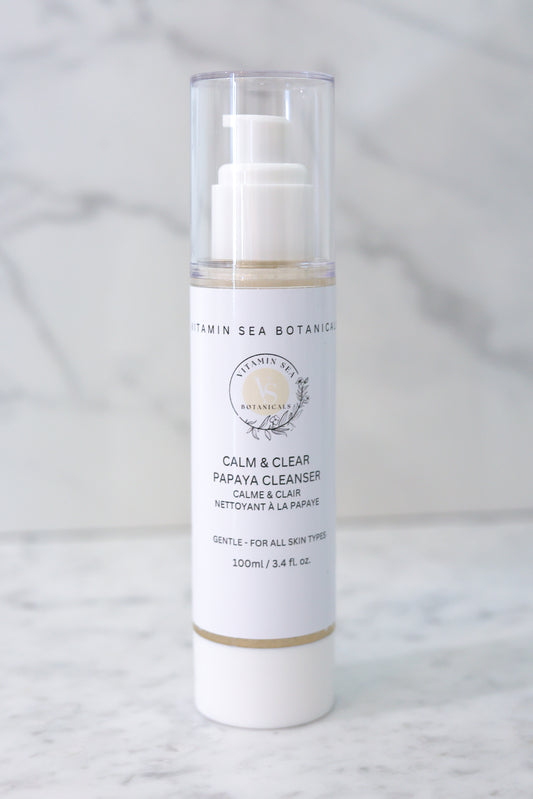 Calm & Clear Papaya Facial Cleanser