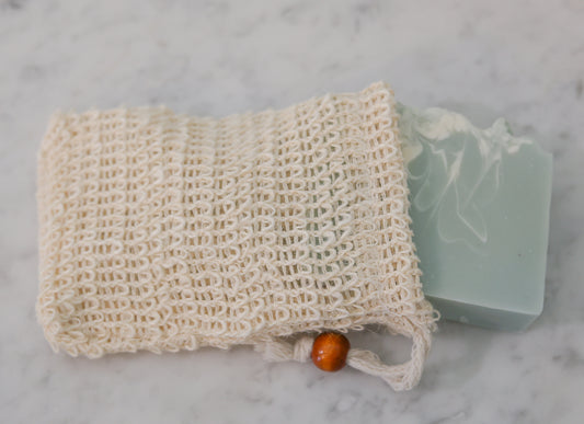 Sisal Soap Saver Pouch